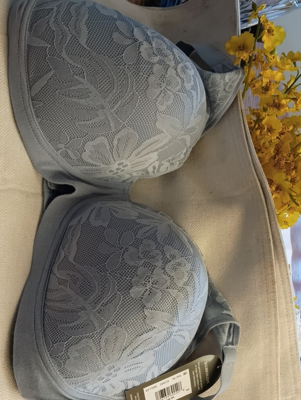 Bali Bra New With Tags, Size XL, 31 Inches Across, B Cup, Lovely Pale Blue